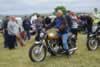 Holsworthy Vintage Rally 2008-1971 Triumph Trophy TR6 Motorcycle owner Mike Coumbe-Photo id rp-0130